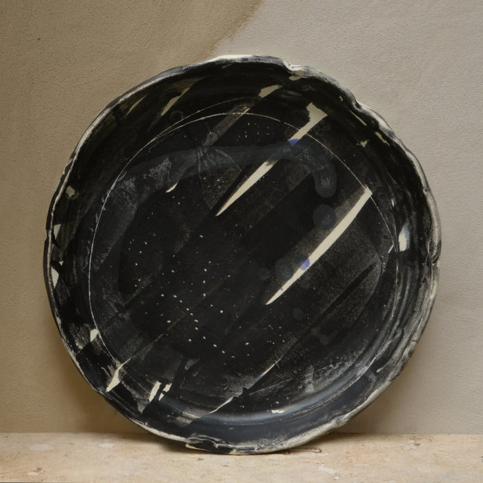 Grand plat en porcelaine