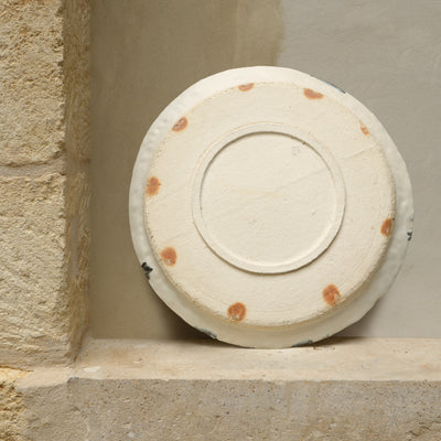 Grand plat en grès émaillé