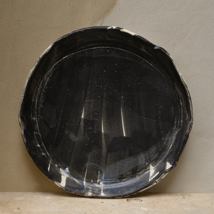 Grand plat en porcelaine